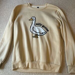 Size small silly goose sweatshirt